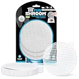 TubShroom Toss 26pk Disposable Drain Covers - Hair Catcher Mesh Sticker Strainers for Shower Bathtub and Bathroom Sink Drains to Prevent Clogged Drains, Half Year Supply