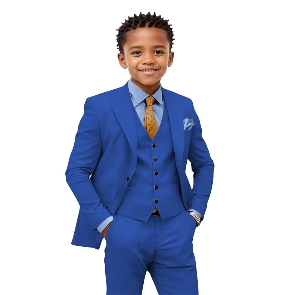 Boys Tuxedo Suit Boy's Mid Gray Slim Fit Tuxedo By Stacy Adams For