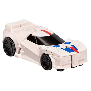 Transformers Toys EarthSpark 1-Step Flip Changer Breakdown, 4 Inch Action Figure
