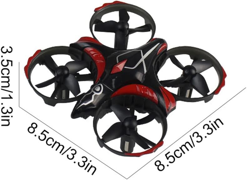 3D Flip Remote Control Mini Quadcopter 2.4G Speed Control RC Drones with Headless Mode Headless Mode One Key Take Off/Landing Flying Toy Auto Hovering
