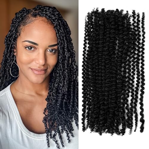 20 Inch Human Hair Springy Afro Twist Human Hair Kinky
