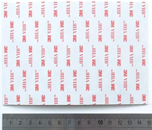 3M VHB RP45 GPH-110 Double-Sided Acrylic Adhesive Foam Tape Sheet - A6 size - 15cm x 10cm