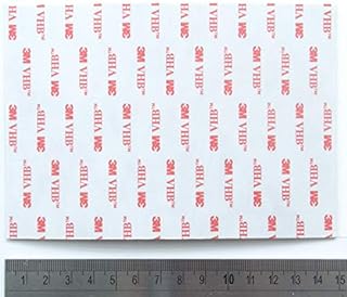 3M VHB RP45 GPH-110 Double-Sided Acrylic Adhesive Foam Tape Sheet - A6 size - 15cm x 10cm
