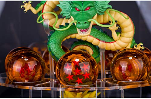 Nebaisen Action Shenron Figures Set 1Pcs 15Cm Shenlong +7Pcs 3.5Cm Balls+1Pcs Shelf For Birthday Holiday #TOP4
