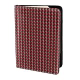 Reisepasshülle für Damen und Herren, 14 cm, leicht, Motiv: Rote Rose und Blume, 14 cm, Schwarz, Einheitsgröße