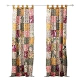 Greenland Home Antique Chic Patchwork Panel Pair