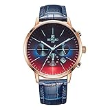 @@@@@ | ZHANGZZ Watch High-End-Uhr, Reward Mode Farbe hellglas herrenuhr Sport wasserdichte Uhr (Color : 1)