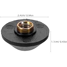 15 Adet Siyah Otomotiv G&ouml;vde Vidası Seti Araba Tampon Klipsleri Dayanıklı Aşınma &Ouml;nleyici Kaplama ile Ara&ccedil; Kapı D&ouml;şeme ve Panel Onarım Vidaları