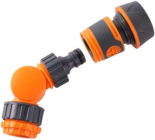 Miniatura 6 de Garden Quick Connector - Conector de agua giratorio de 180 , conector de agua rápido para riego agrícola, interfaz de tubería de 12 pulgadas y 34