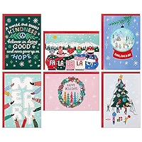 Hallark Boxed Christas Cards Assortent, Blue And Gold Holidays (6 - View #7