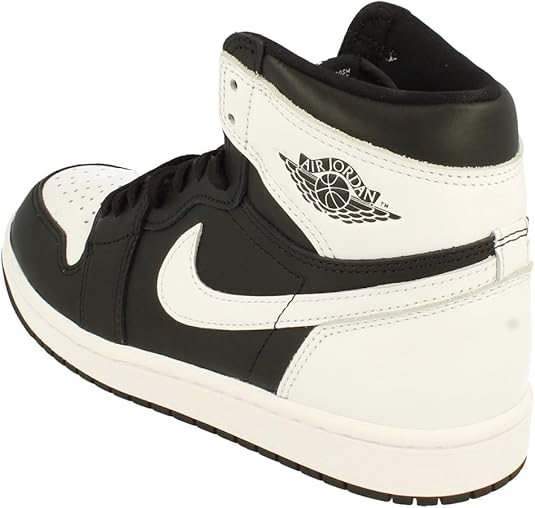 jordan ones black and white