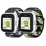 Polyjoy 2 Pack Replacement Band Compatible with SyncUp Kids Watch / Gizmo Watch 3/2/1, Hook & Loop B