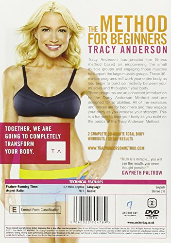 Tracy Anderson: The Method For Beginners [DVD] [Reino Unido]