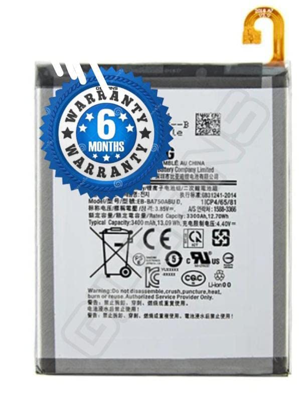 Image of Original EB-BA750ABU Battery for Samsung Galaxy A10 SM-105F5F / A7 (2018) SM-A750 / SM-A730X / A730X / A750 Battery with 6 Months Warranty (Original Battery 45)