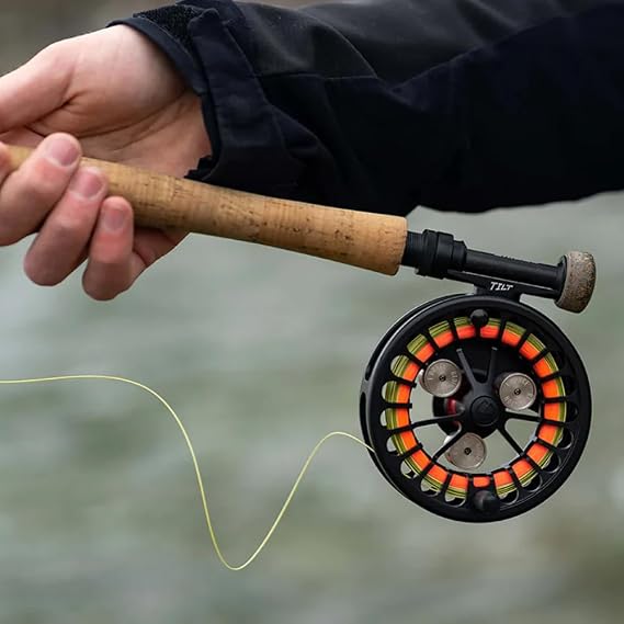 Redington Tilt Reel, Silver/Black