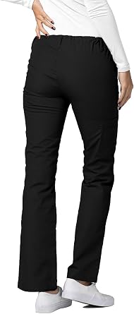 Adar Universal Scrubs for Women - Drawstring Straight Leg Scrub Pants