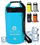 Enthusiast Gear Roll Top Insulated Backpack Cooler Dry Bag – Leak Proof, Collapsible, Waterproof...