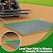 Otoolling Baseball Field Cutting Bar 6 ft Heavy Duty Drag Mat Accessory Replacement for Field Leveling and Surface Maintenance Fits Most Drag Mats Gravel Driveway Baseball Infield Lawn & Soil Leveling