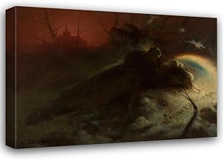 Witold Pruszkowski 48x34 Huge Gallery Wrapped Canvas Museum Art Print Titled: Uniate Woman (1888)