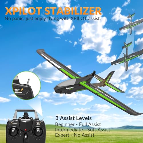 Image of volantexrc RC Plane, 4CH Remote Control Glider for Beginners & Adults