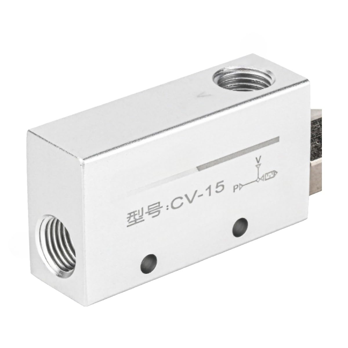 Shmkbdpf One Color 1 Pcs Vacuum Generator Ncv-10 15 20 25Hs Valve Negative Pressure(Cv-15Hs+Connector Muffler)