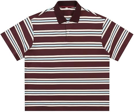 トップス 00s archives Zip design polo shirts y2k Men's Fashion Streetwear Y2K Style Half-Open Collar Polo Shirt