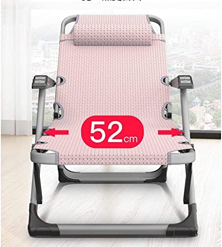Chaise pliante inclinable réglable contre le mal de dos avec coussin - 4