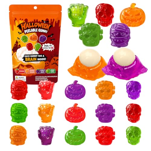 SmartNourish 65ct Halloween Peeling Candy – Individually Wrapped