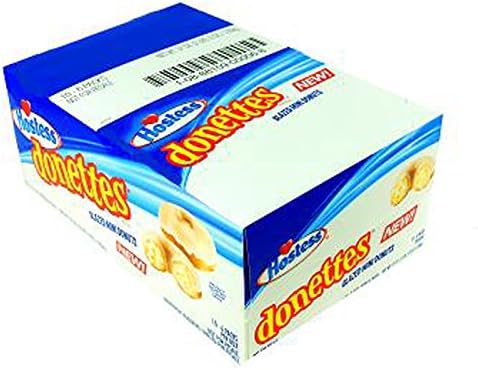 Hostess, Donettes Mini Glazed Donut, Count 10 (3.7 oz) - Cakes & Muffins / Grab Varieties & Flavors