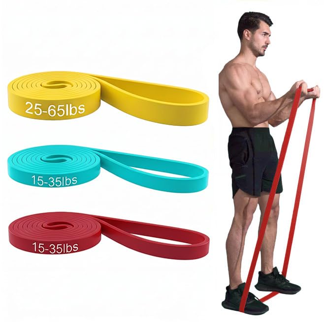 Image of Pull Up Bands, Resistance Bands, Pull Up Assistance Band Exercise Bands for Men & Women Working Out, Body Stretching, Physical Therapy, Muscle Training