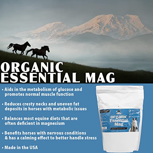 Pennwoods Organic Essential Mag, Magnesium for Horses Supplement, Aids in Glucose Metabolism, Reducing Stress and Provides Calm for Your Horse, 5 LB Bag - Thumbnail 3