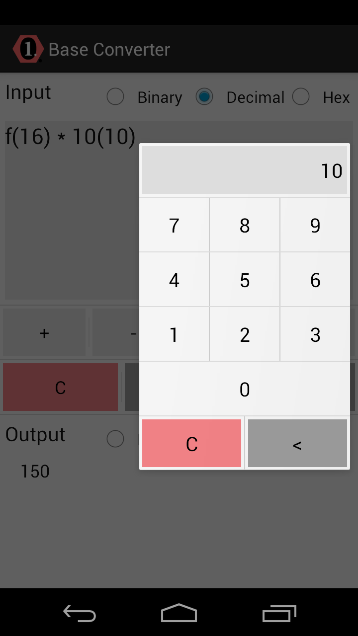 Base Converter - App on Amazon Appstore