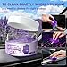 Car Cleaning Gel Reusable(Lavender Scent) 2Pack - Dust Cleaning Putty Keyboard Slime for Car Interior Air Vent Cleaner, Auto Detailing Tools Accessories, Christmas Stocking Stuffers for Men Women