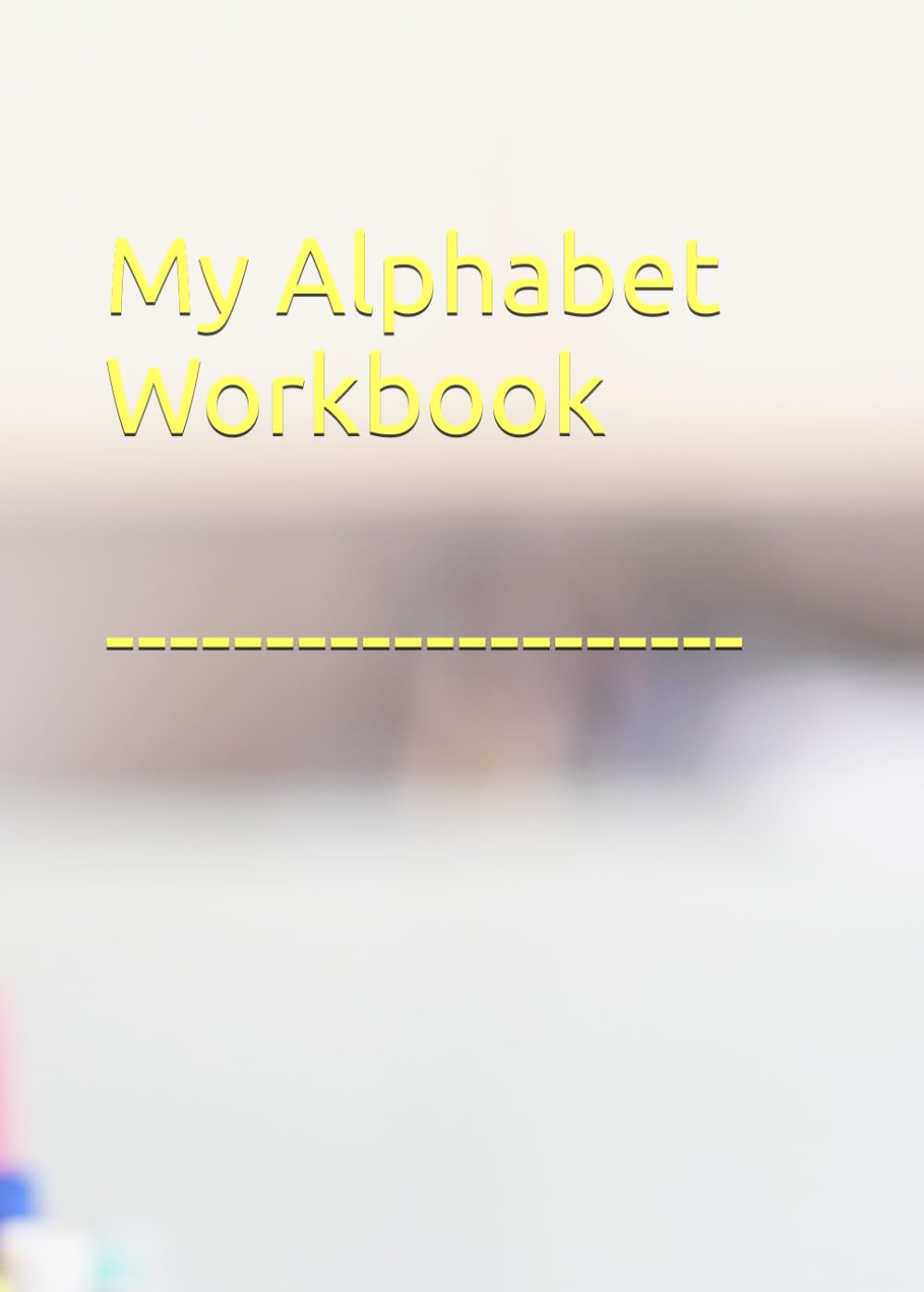 Alphabet Tracing Activity Workbook