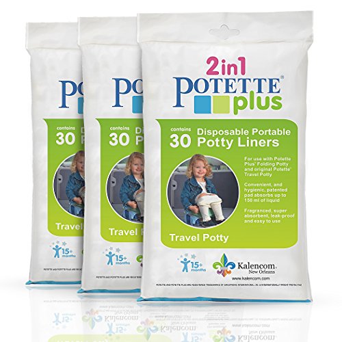 Sacs Kalencom Potette Plus lot de 90 recharges pot nomade bébé en plein air