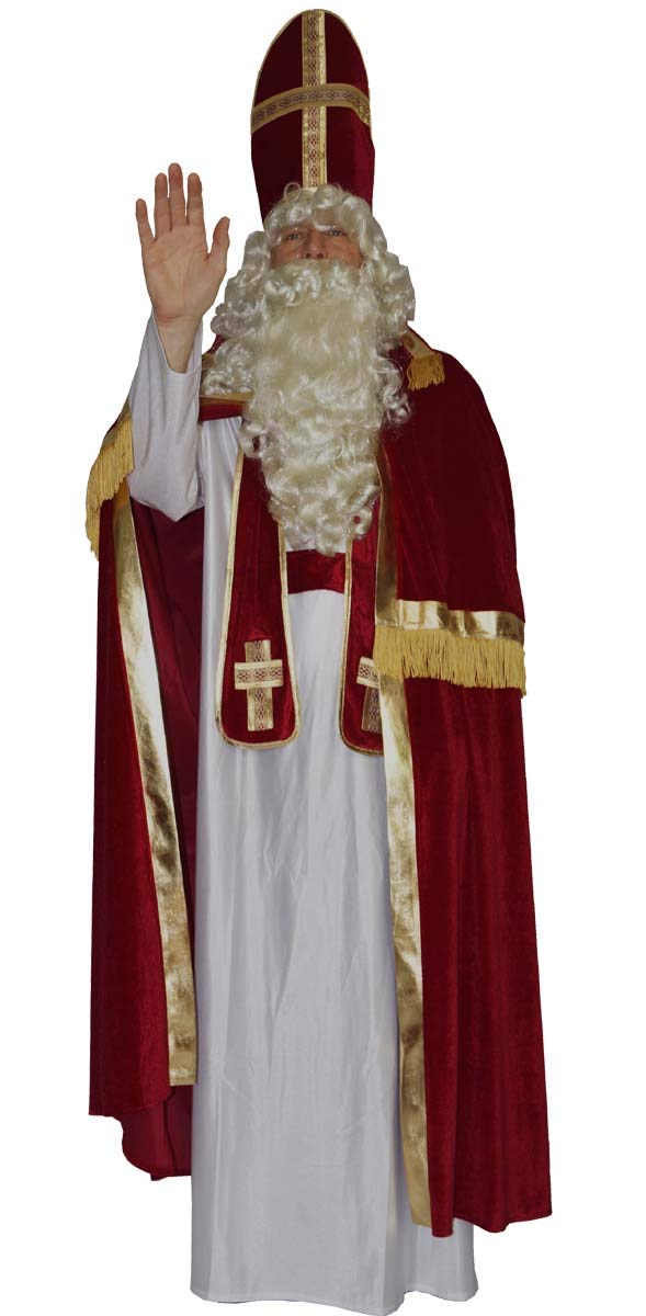 MAYLYNN Kostüm Bischof Nikolaus Weihnachtsmann, Größe:XL