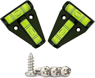 2Pcs T Level with Magnetic Base, Magnetism and Screws Mounted Dual-use Bubble Spirit Level Measuring Layout Tools Levels