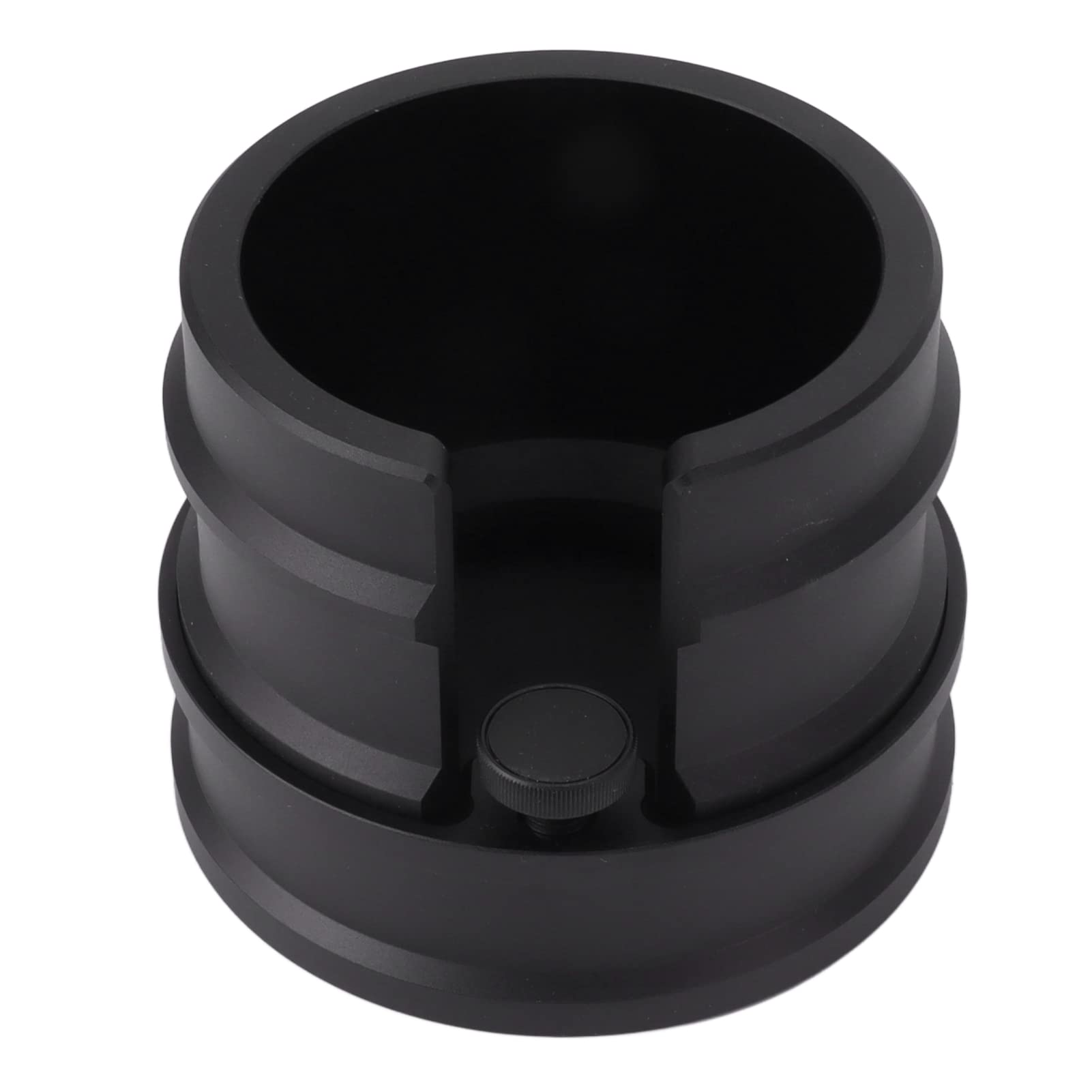Omabeta Uchwyt na kolbę do Kawy ze Stopu Aluminium Podwójna Głowica Ubijak do do Maszyn 51mm 53mm 58mm 1 Jednostka (Czarny)