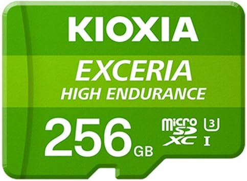 Kioxia 256GB microSD Exceria Heavy Duty Flash Memory Card U3 V30 C10 A1 Read 100MB/s Write 85MB/s LMHE1G256GG2