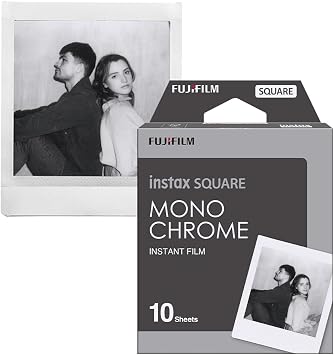 FUJIFILM Instax Square Monochrome Film - 10 Exposures