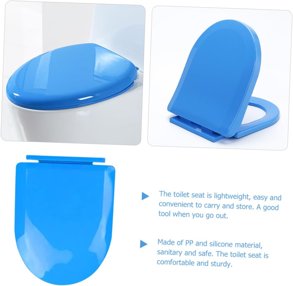LIFKOME Potty Training Seat for Toddlers Comfortable and Easy to Install Toilet Trainer Suitable for Toilets Made of Safe Material for Indoor Use