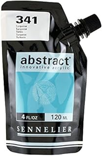 Sennelier Abstract innovative acrylic 120ml 4oz - Satin Turquoise