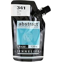 Sennelier Abstract طلاء أكريليك ثقيل للجسم الثقيل ، 120 مل كيس ، فيروزي