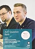 AAT Prepare Final Accounts for Sole Traders and Partnerships: Question Bank
