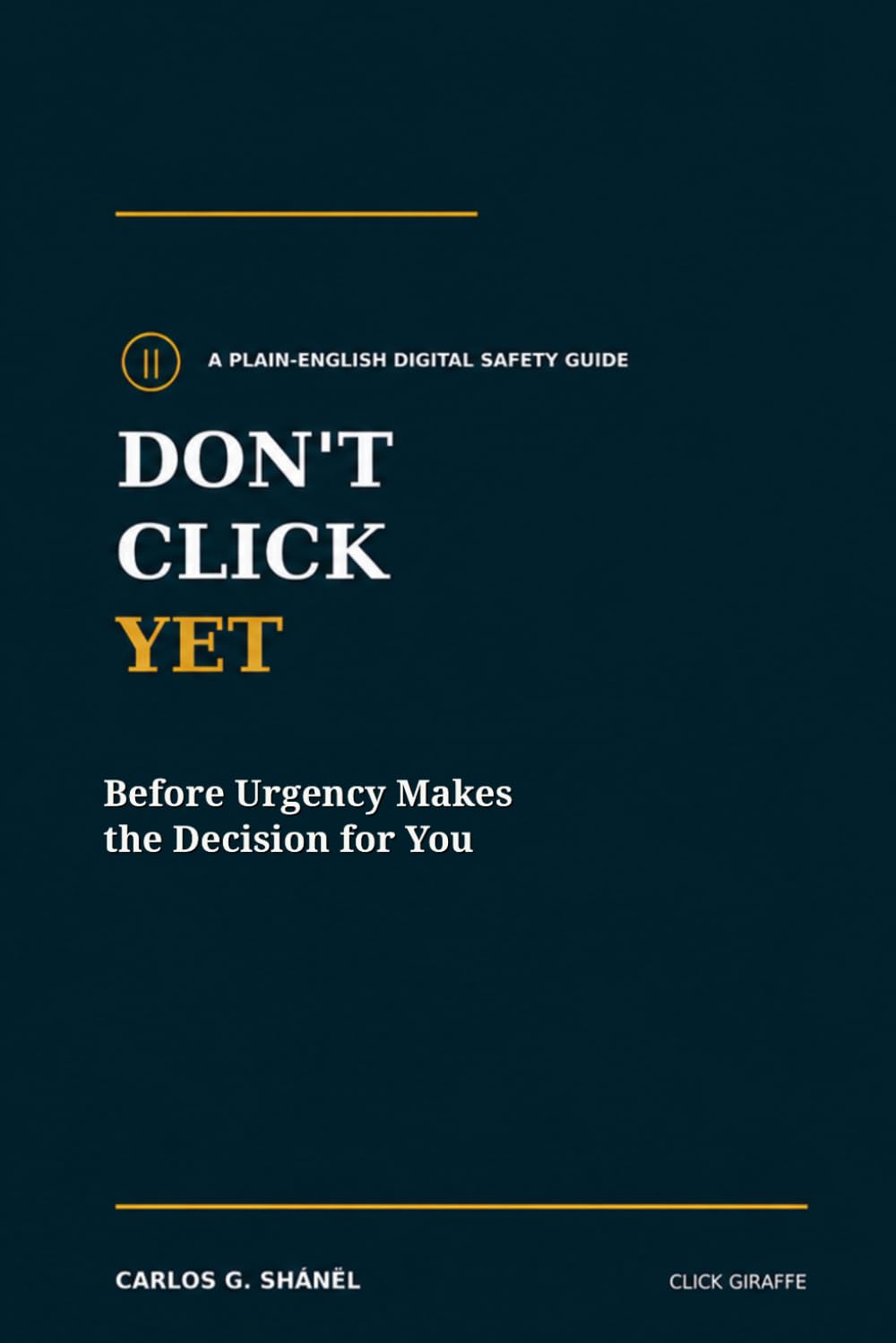 Don't Click Yet: Before Urgency Makes the Decision for You