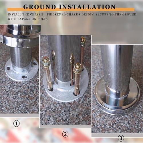 Automatic Swing Gate for Supermarkets, Self-Closing 90° Manual Pedestrian Door, Metal One-Way Entrance Gate, Durable Industrial Fence with Post Mount, Right Opening (50cm/19.6in)