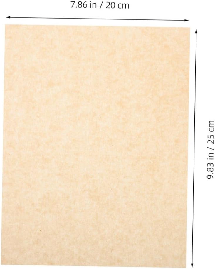 500 Sheets Greaseproof Baking Paper Sheets 20x25cm Food Grade Oil-absorbing Parchment Paper for Pizza Bbq Fried Snacks Kitchen and Outdoor Cooking