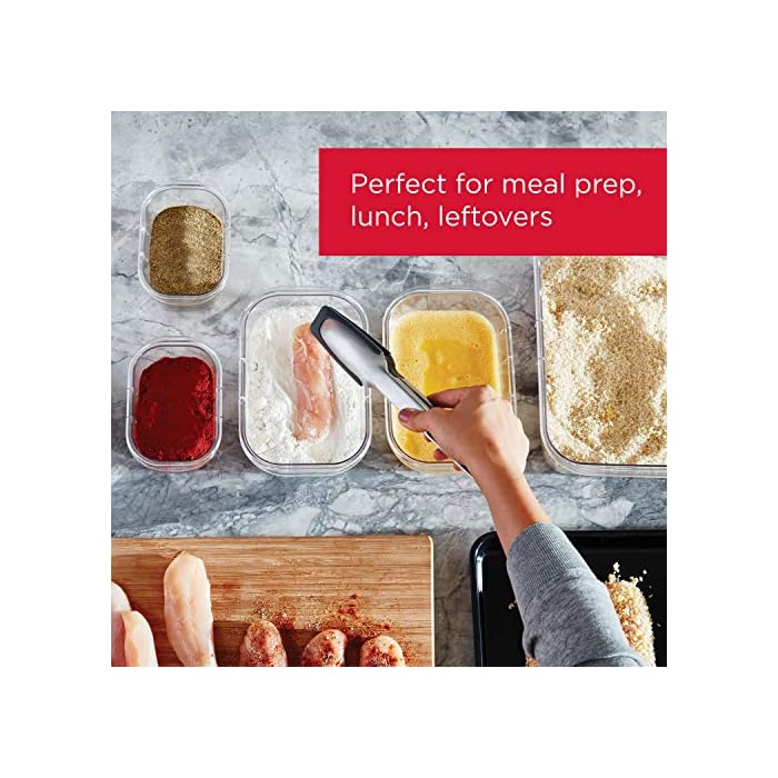 Buy Rubbermaid LeakProof Brilliance Food Storage Set 9.6 Cup Plastic