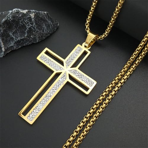 Collar para hombres y mujeres ideal como obsequio de fe católica 5