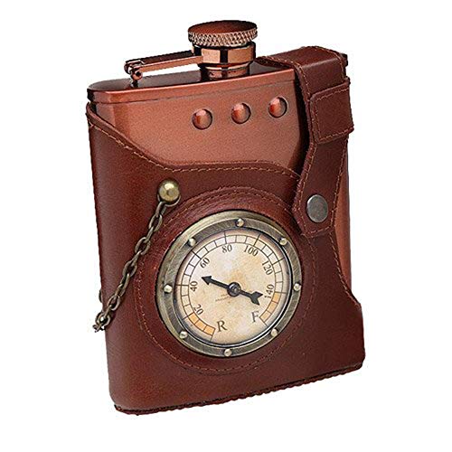 ThinkGeek Captain Jules Everlasting Steampunk Flask